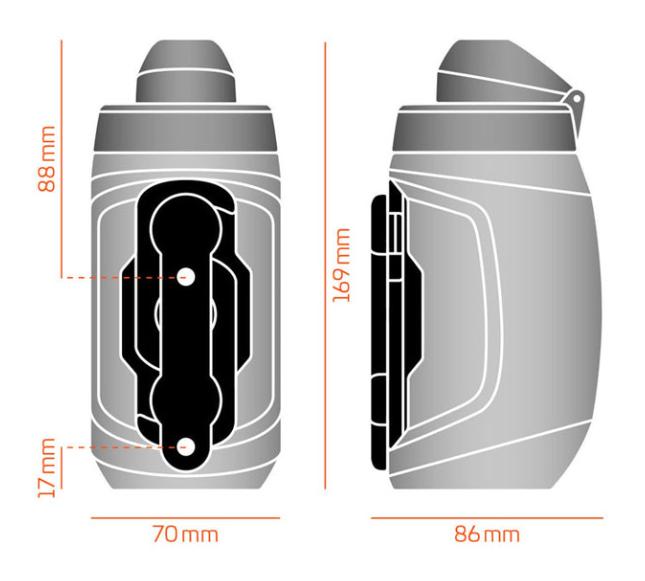 TWIST BOTTLE 750 COMPACT + bike base 補足画像