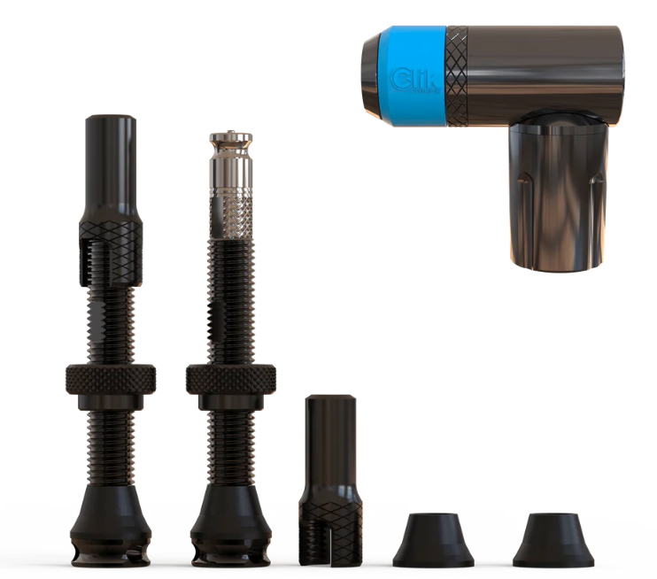 CLIK Tubeless Valves & Pump Head Kit (Premium Edition) 補足画像
