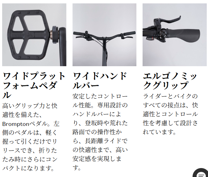 BROMPTON G Line 補足画像