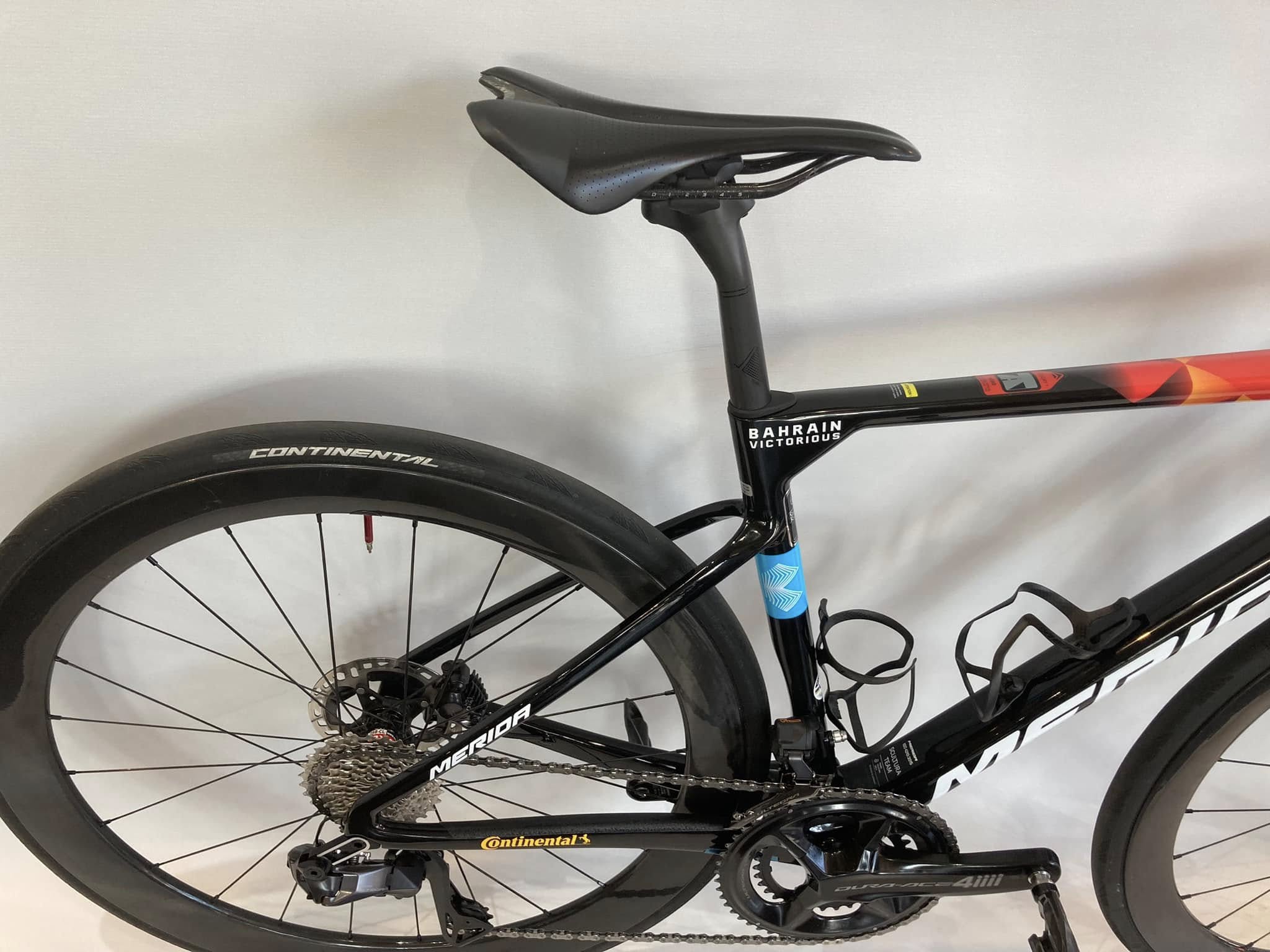 Iちゃん’s MERIDA Scultura Team Custom bike　BK/オレンジ 補足画像