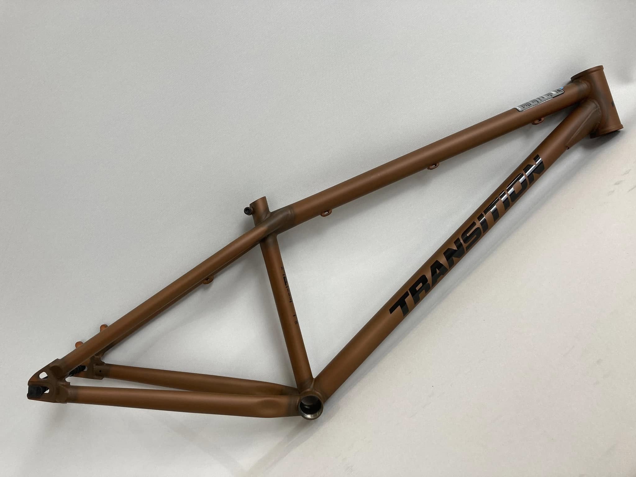 T村さん’s TRANSITION PBJ custom bike　ブラウン 補足画像
