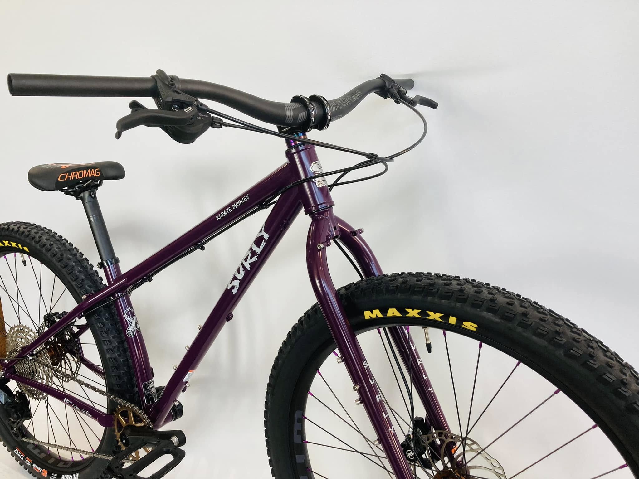 T.Kさん’s SURLY KARATE MONKEY custom bike