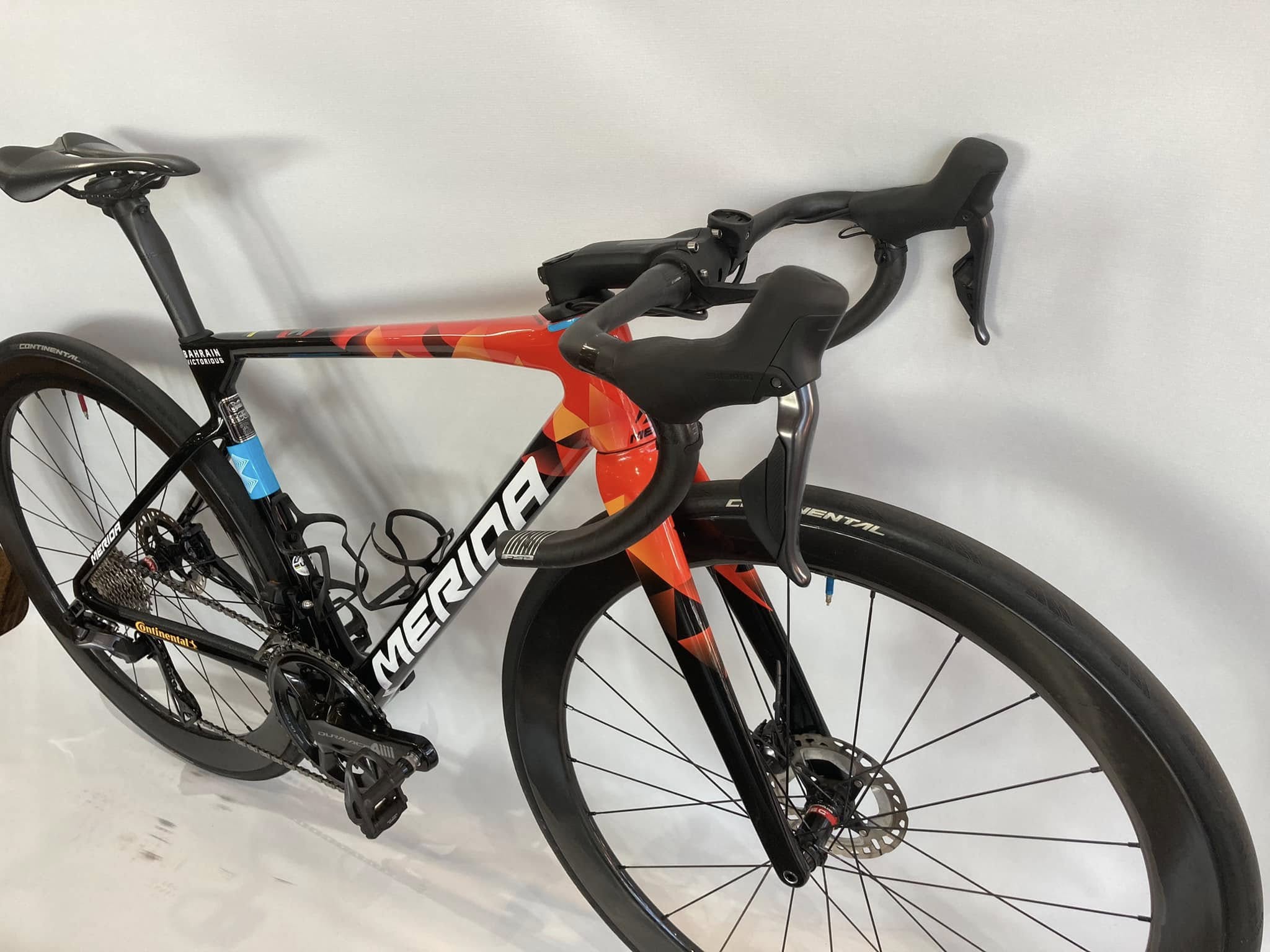 Iちゃん’s MERIDA Scultura Team Custom bike　BK/オレンジ 補足画像