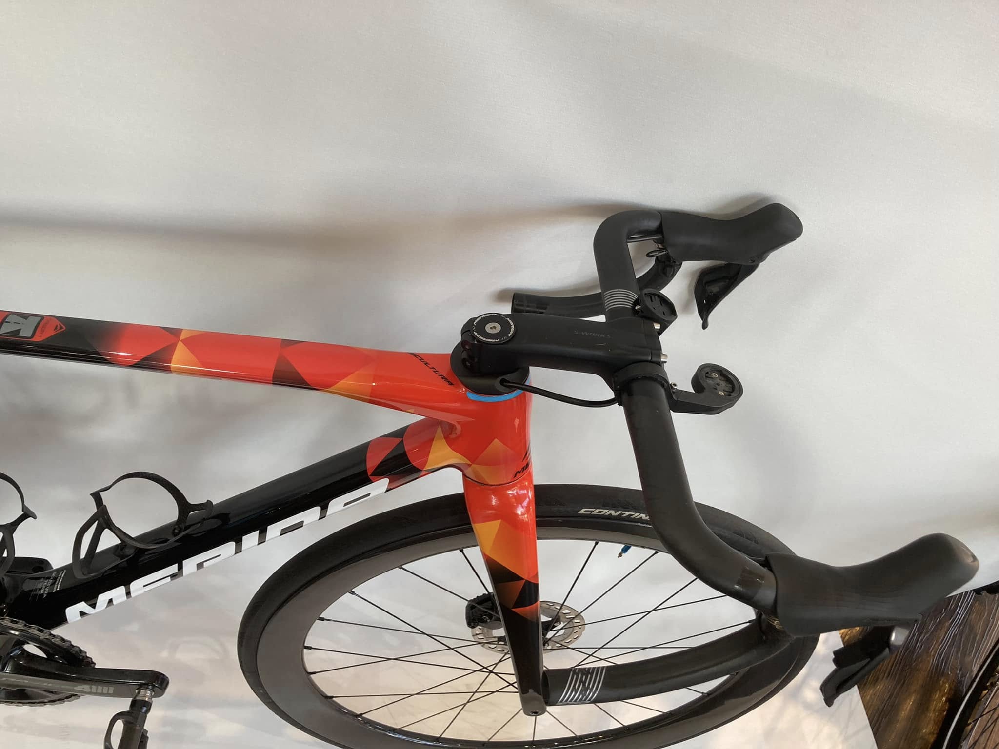 Iちゃん’s MERIDA Scultura Team Custom bike　BK/オレンジ 補足画像