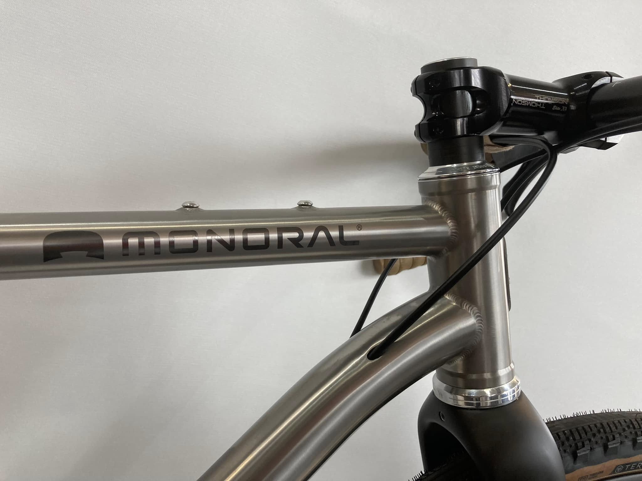 M本’s MONORAL GR Ti　custom bike　チタン 補足画像
