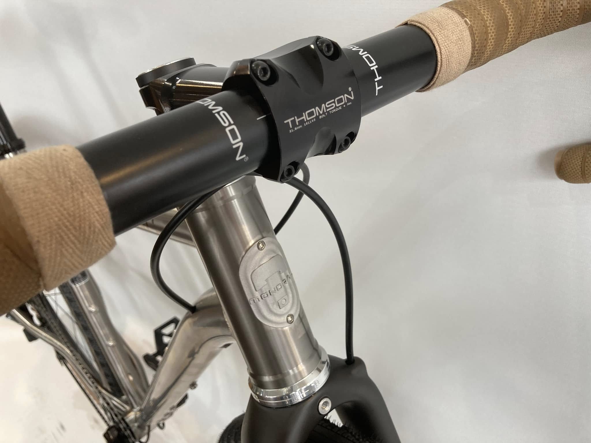 M本’s MONORAL GR Ti　custom bike　チタン 補足画像