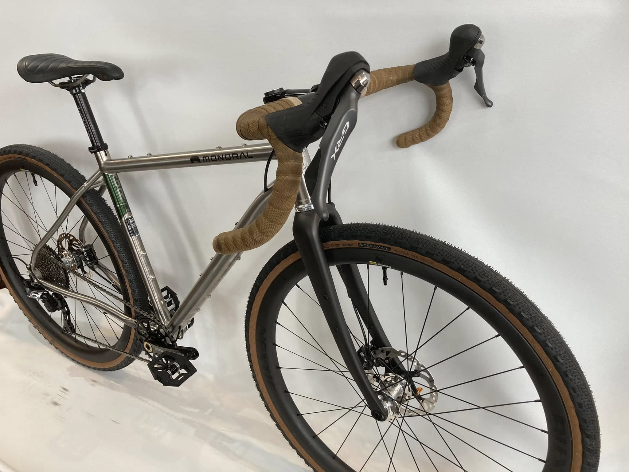 M本’s MONORAL GR Ti　custom bike　チタン 補足画像