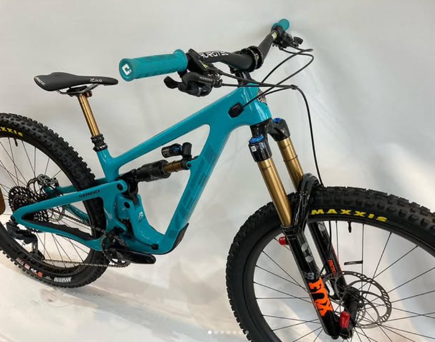 S.Ty’s YETI SB160 custom bike　グリーン
