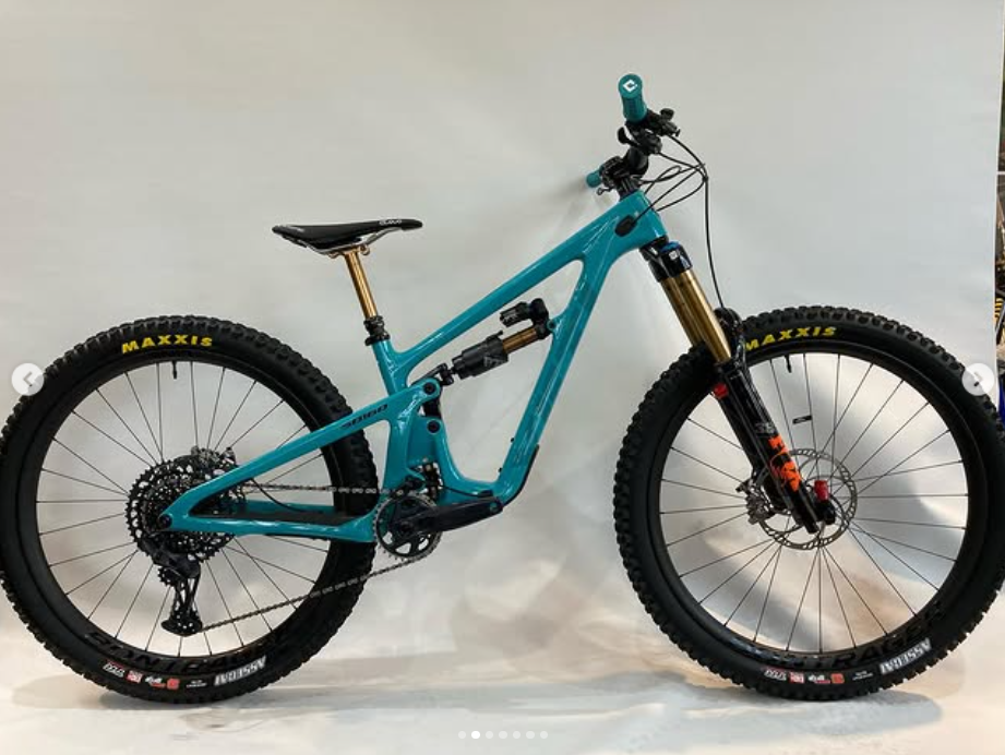 S.Ty’s YETI SB160 custom bike　グリーン 補足画像