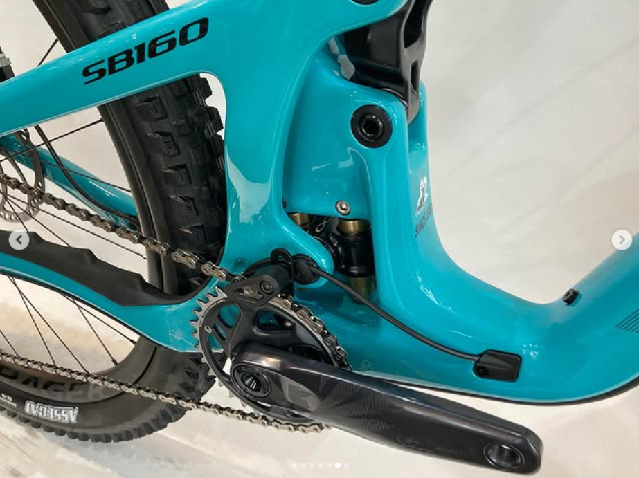 S.Ty’s YETI SB160 custom bike　グリーン 補足画像