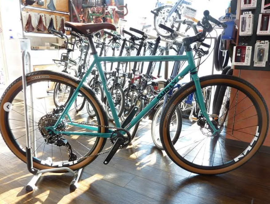 K.K’s SURLY STRAGGLER650B chlorine/50 custom bike　グリーン 補足画像