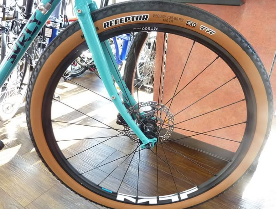 K.K’s SURLY STRAGGLER650B chlorine/50 custom bike　グリーン 補足画像